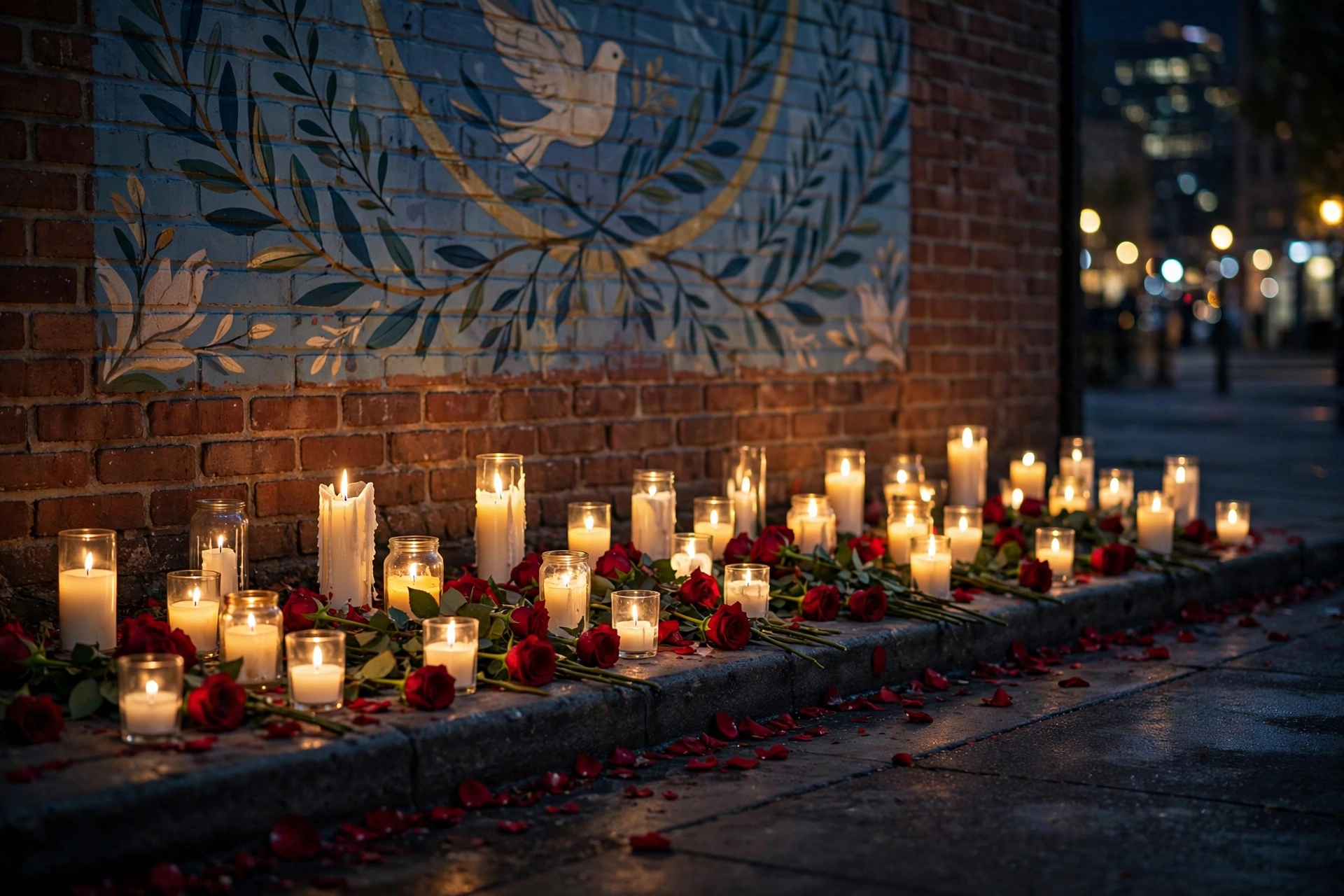 Candlelight vigil memorial for Tupac Shakur after Tupac killer sentenced to 40 years to life